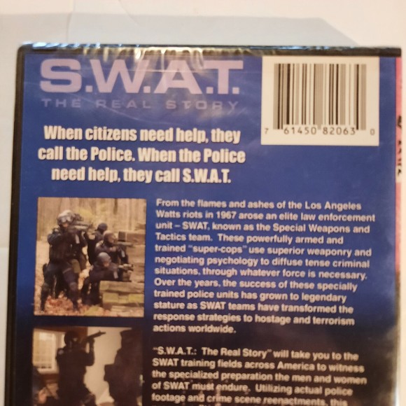 SWAT - The Real Story - Actual Footage of SWAT Team Action & Training DVD NEW - Picture 3 of 7